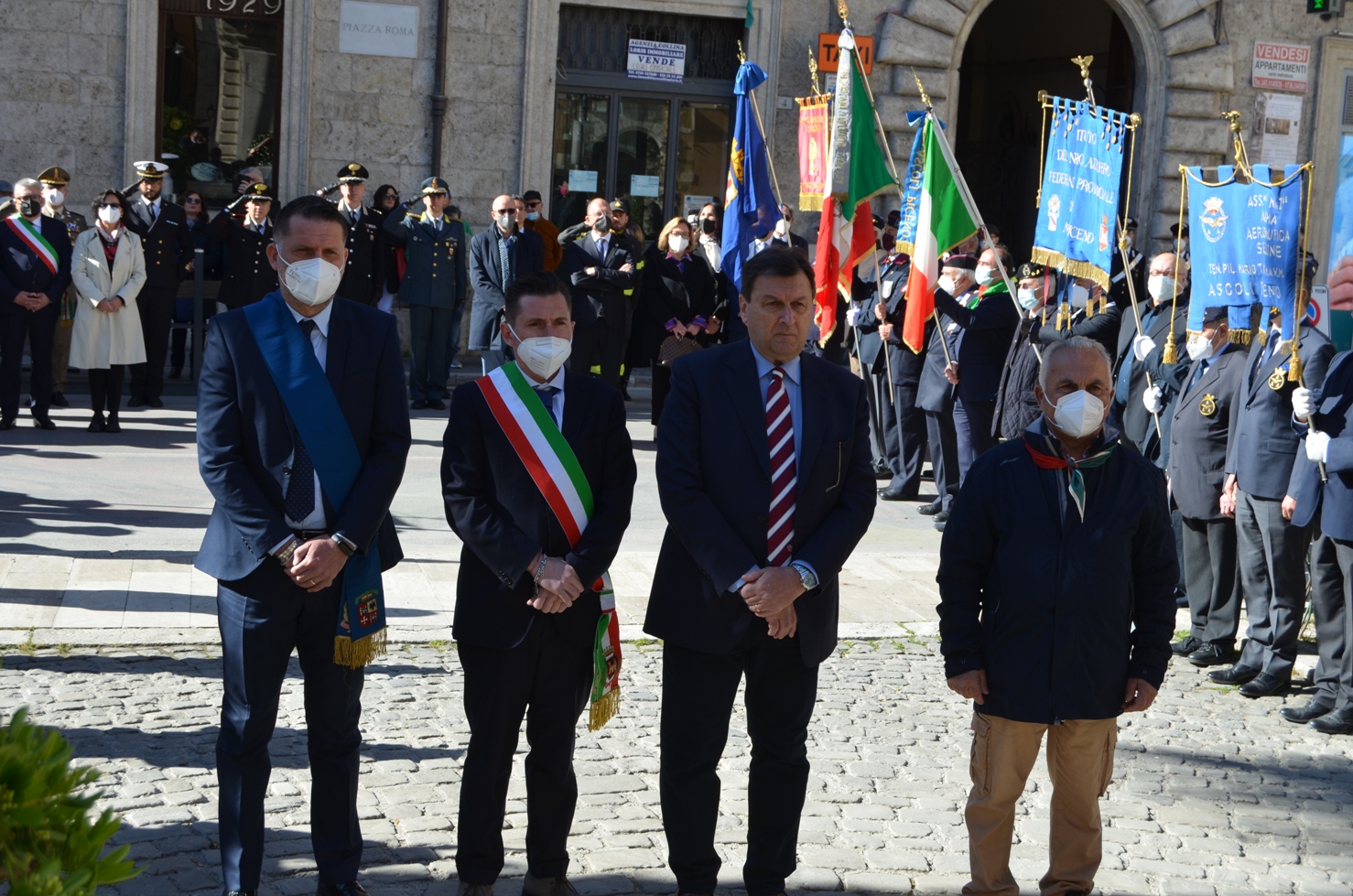 Celebrazioni 25 aprile - P.zza Roma